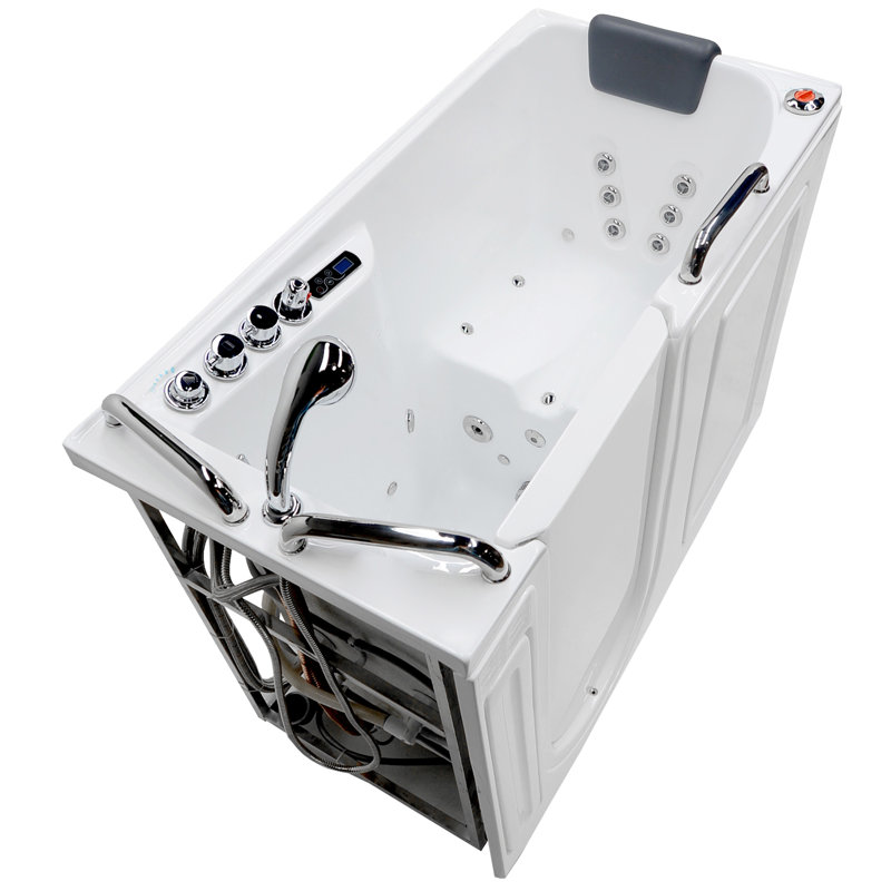 Therapeutic Tubs MediSpa 52.5" x 27" Walk in Air/Whirlpool Bathtub